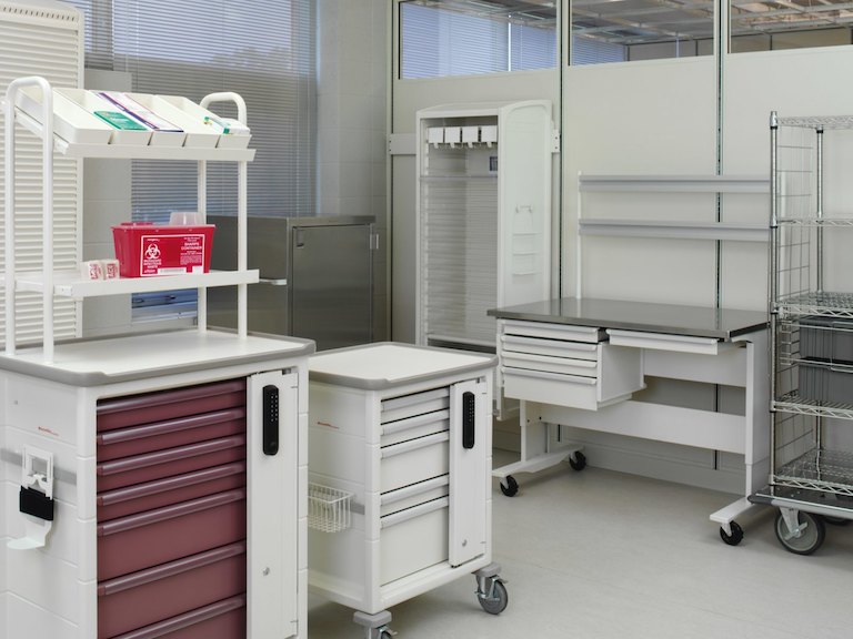 医院家具|医疗推车/柜|办公家具|球友会（中国）家具|Procedure 无钥匙锁医疗推车